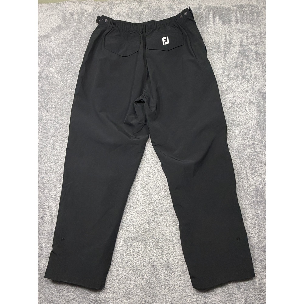 Footjoy FJ DryJoys Tour Collection Pants Mens XL Black Golf Outdoors Rain Lined - Picture 2 of 10